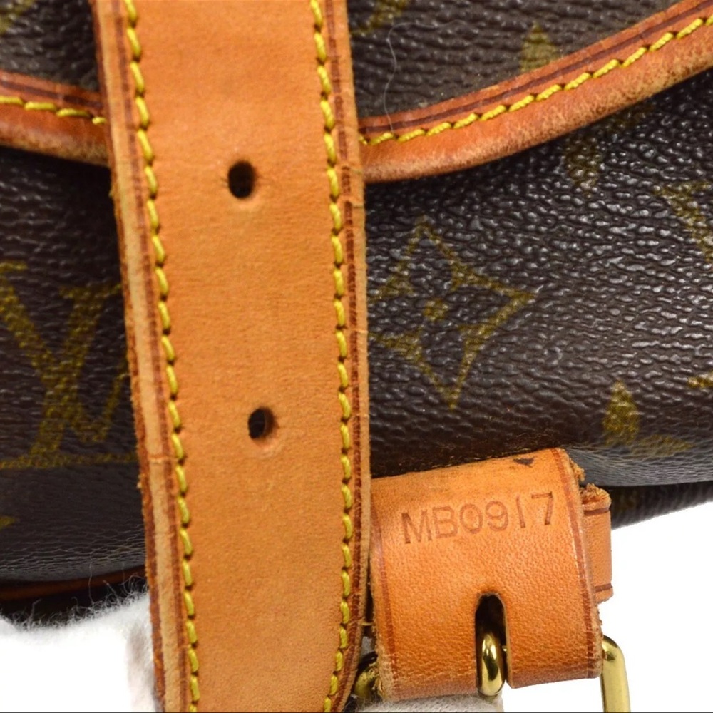LOUIS VUITTON SAUMUR 35 MESSENGER SHOULDER BAG MONOGRAM MB0917 - Picture 7 of 12